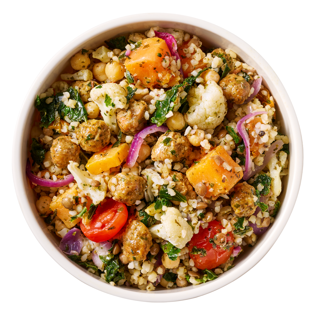 Falafel Bowl - Lebanese Bulgur