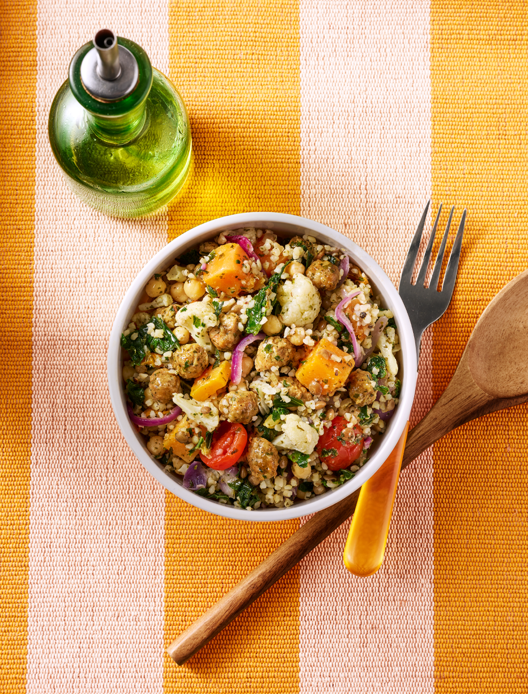 Falafel Bowl - Lebanese Bulgur